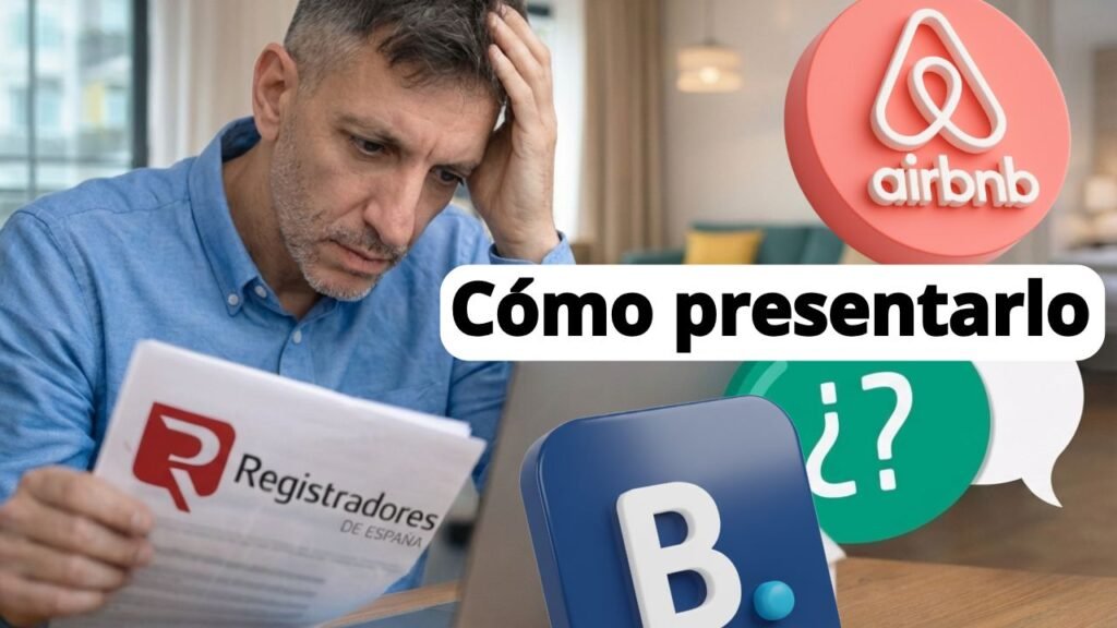 Cómo hacer el modelo informativo para presentar el depósito de alquileres de corta duración