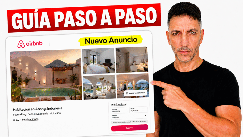 publicar anuncio en Airbnb