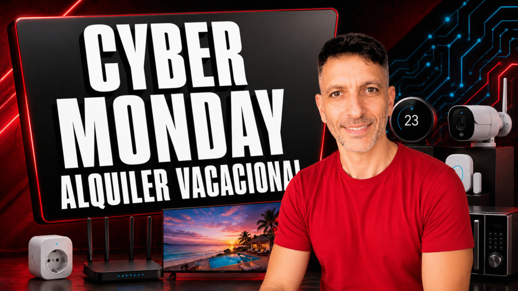 cyber monday alojamiento vacacional